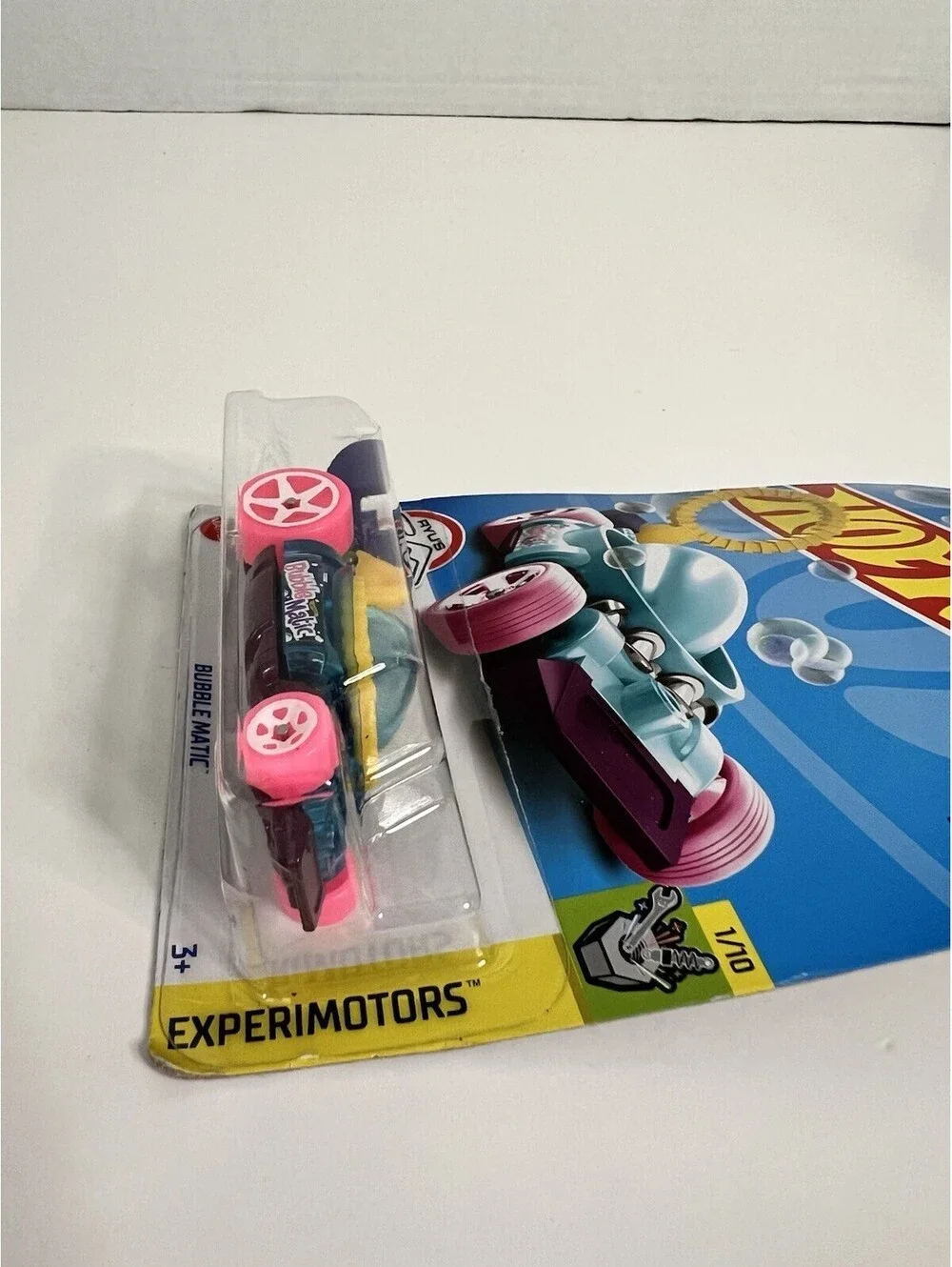 New in Package Hot Wheels Experimotors Series #1/10 Bubble Matic #4/250